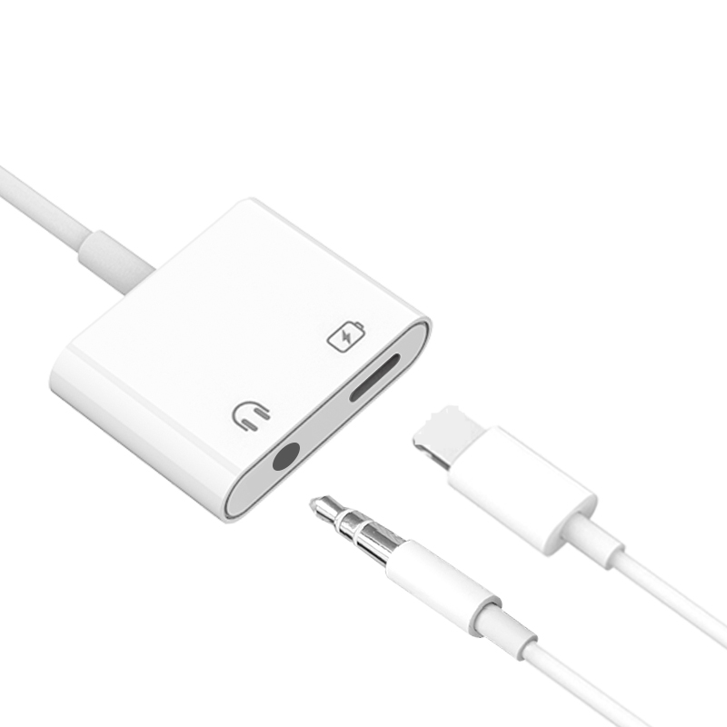 Адаптер для iPhone 3,5 мм Aux Jack наушники Аудио Сплиттер Белый кабель зарядка музыки для apple iphone