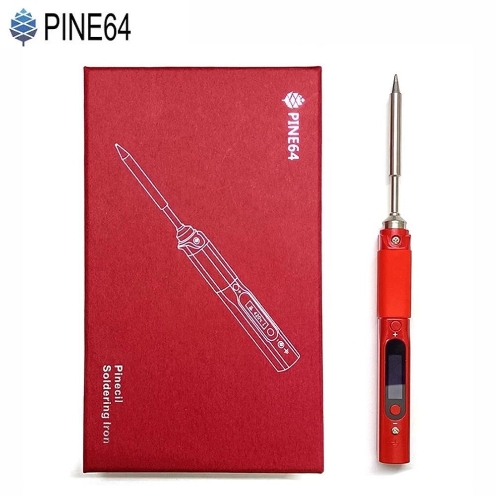 Портативный Электрический мини-паяльник Pine64 Pinecil 65 Вт высокомощный USB-интерфейс для сварочных инструментов