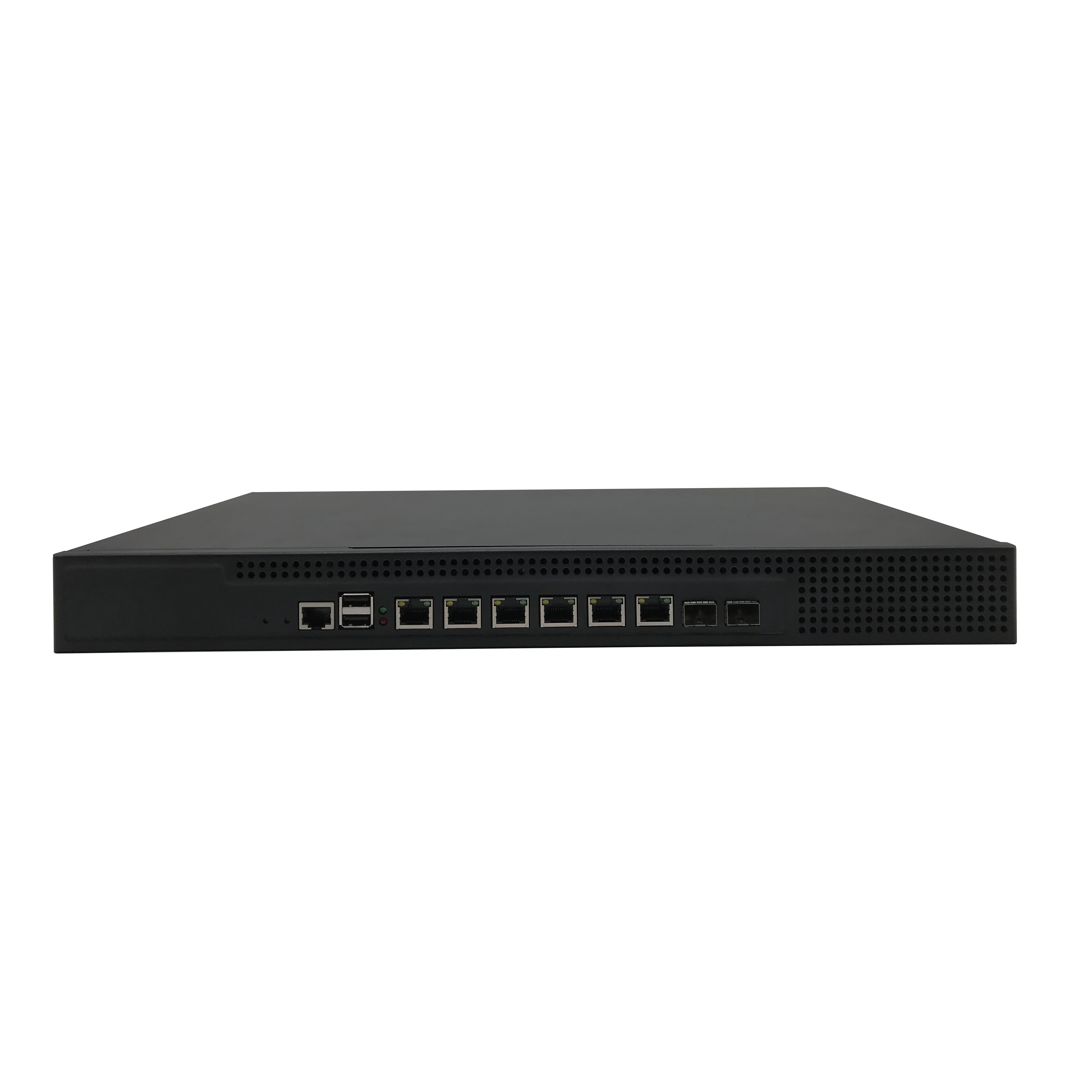 Сетевое устройство 1U, крепление в стойку, с процессором Intel Core i3/i5/i7 или Xeon, 6 GbE LAN, 2x10 GbE SFP с поддержкой mSATA и Wi-Fi/LTE
