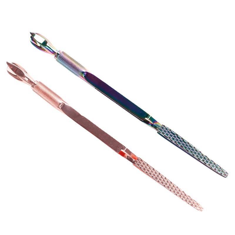 Double-headed Nail Art Crystal Shaping Clip Tweezers Nails Shaping Clip stainless steel tweezers for manicure