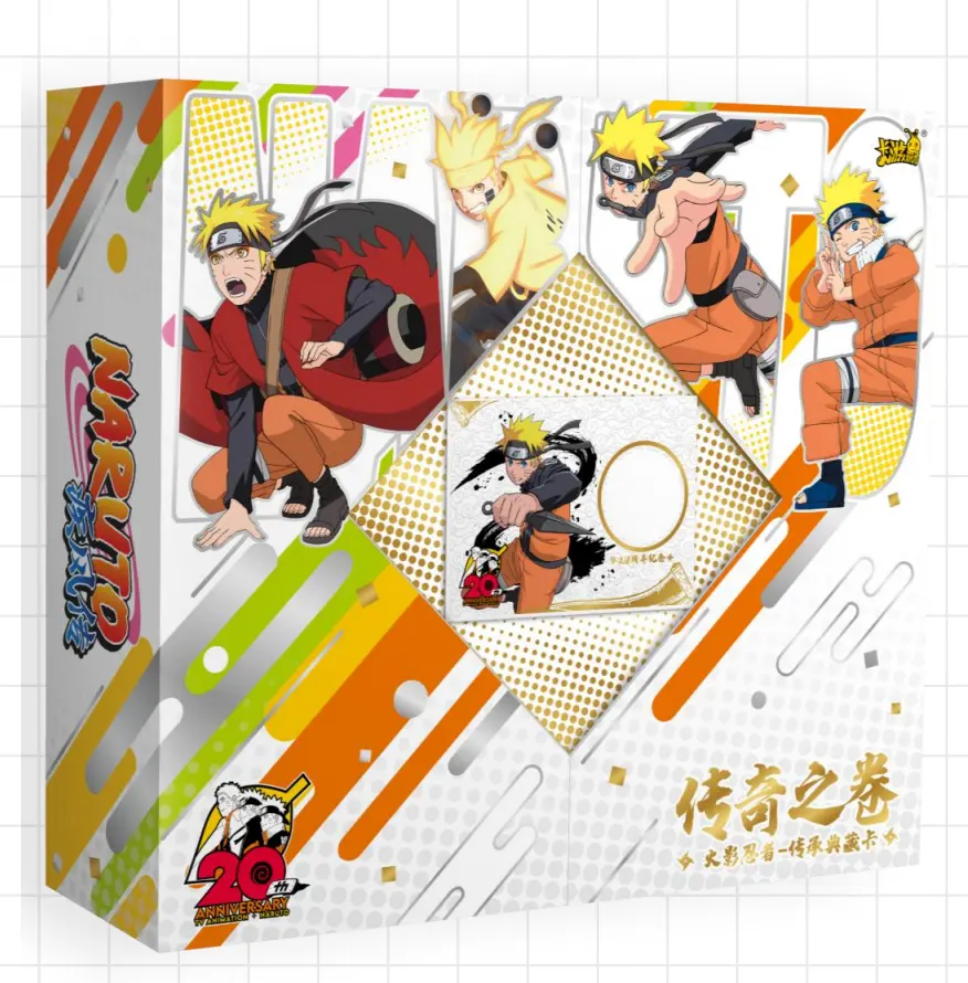 Wholesale Kayou New Year Gift Narutoes Cards Box Booster Kayou Collection Shippuden Soldier Chapter Star Heritage Hokage Card