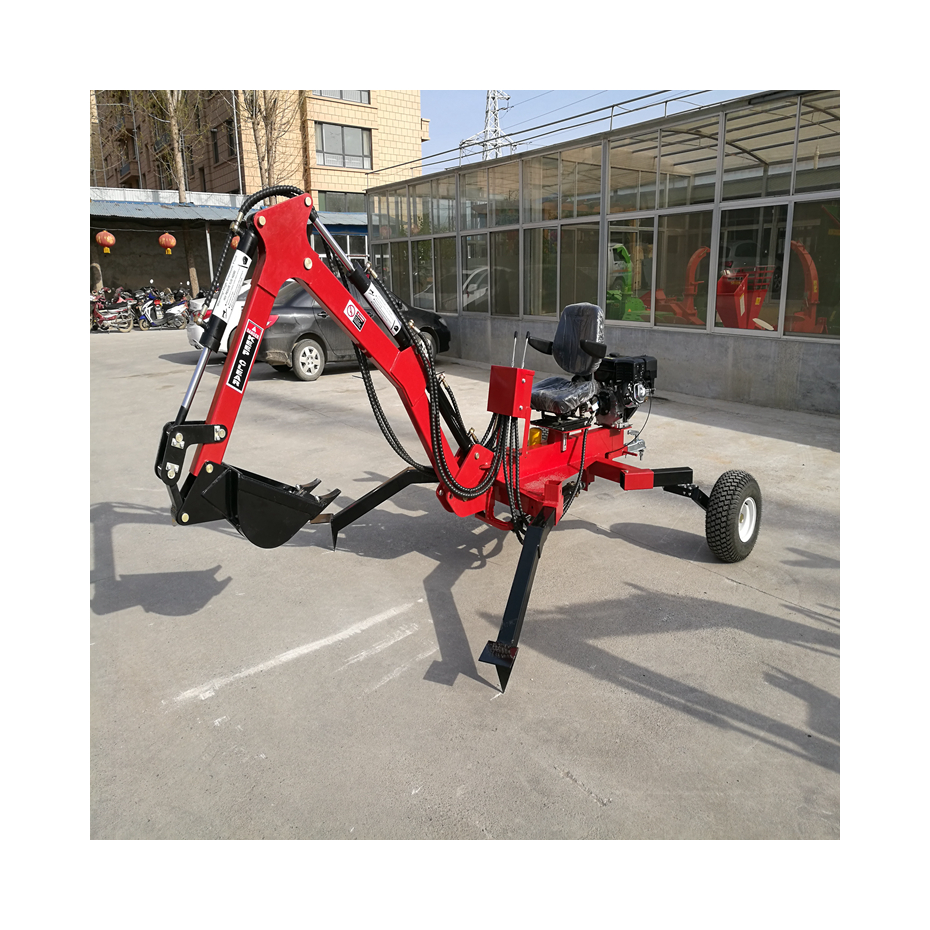 towable backhoe