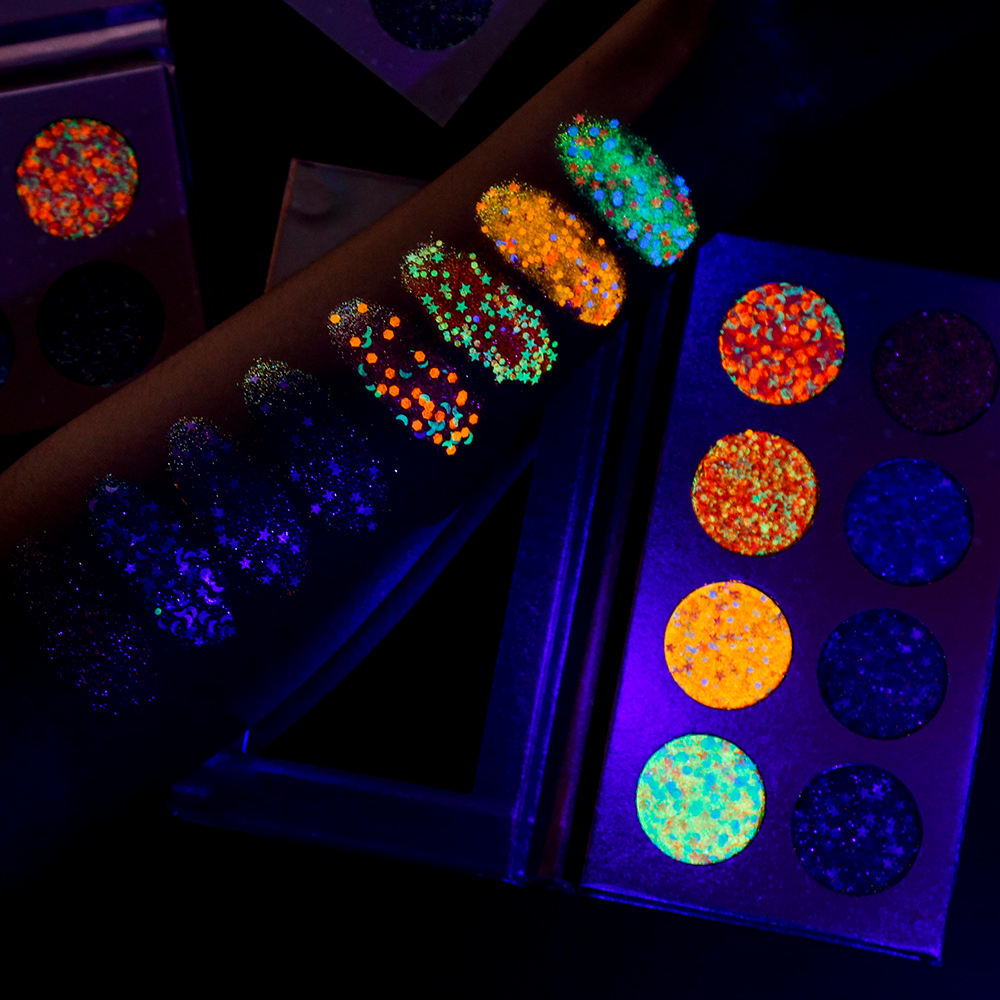 18 colors Luminous& Matte& Metallic eye shadow Glitter eyeshadow palette makeup