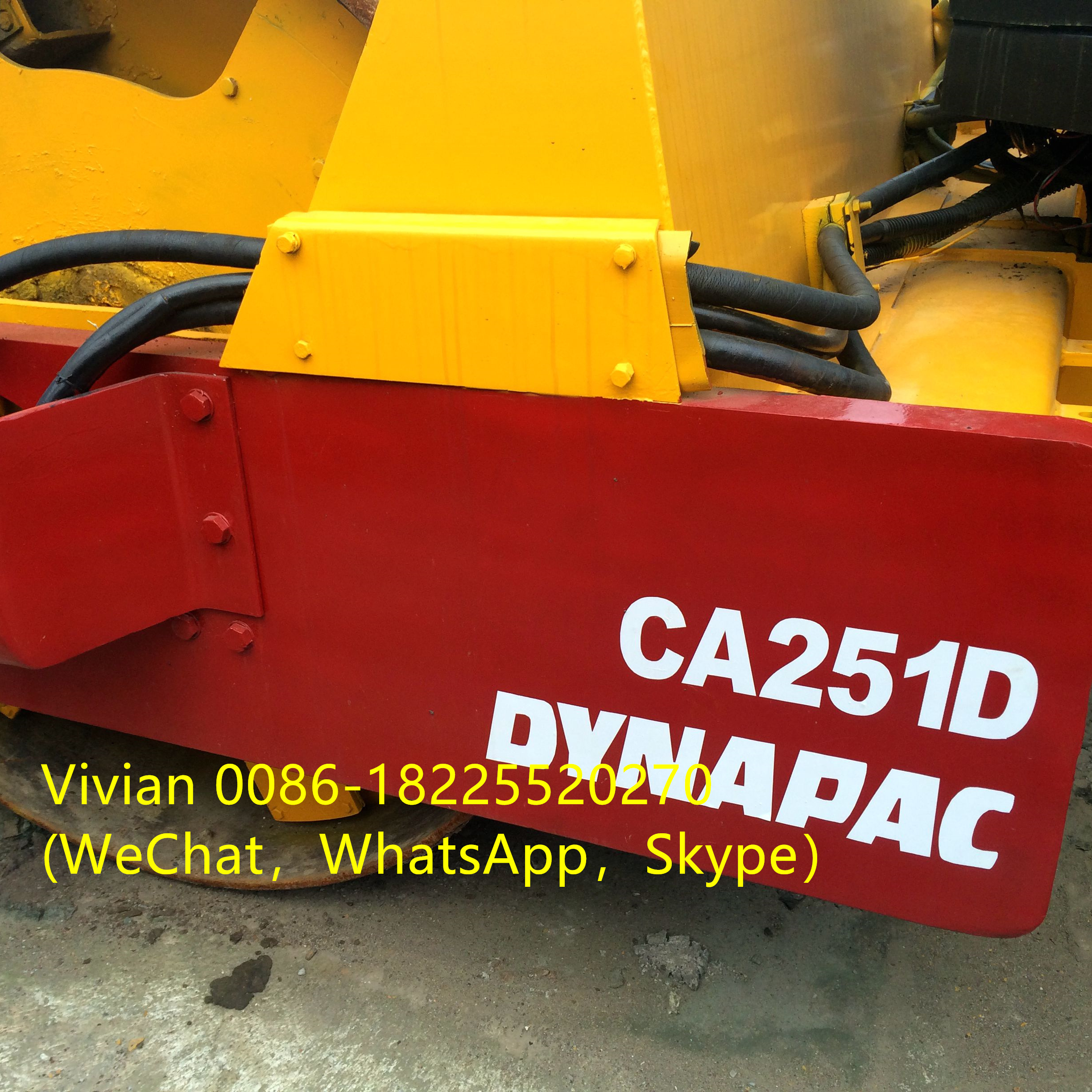 Cheap Used Danapac CA251D road roller compactor High performance on sale