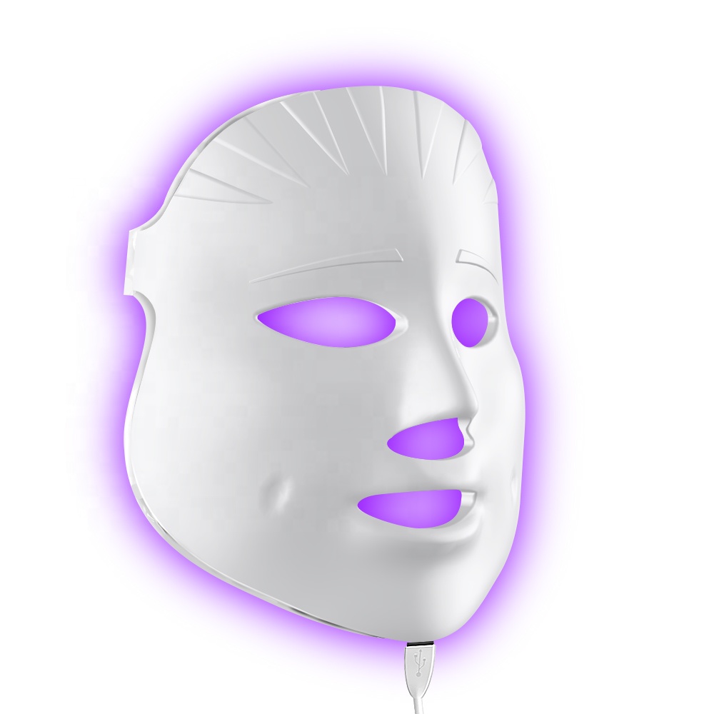 Beauty ptd Machine Led Light Therapy Face Mask 7 Colors Skin Rejuvenation