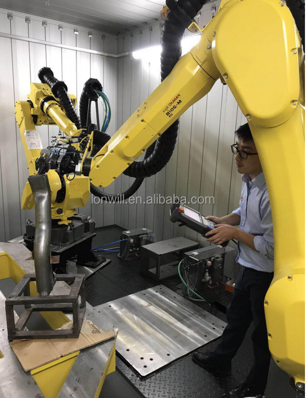 Новейшая модель; Fanuc робот-манипулятор тяжелых металлов 6 трехосевой механический робот для сварки и резки металлов