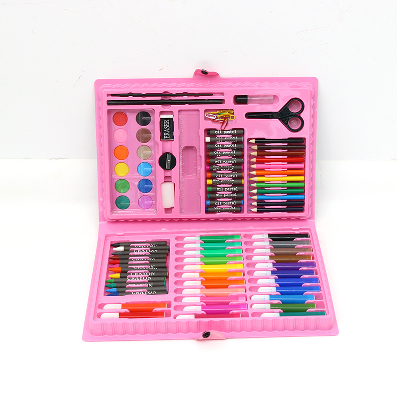 High Quality 86 PCS PVC Case Art Kits Painting Drawing Kids Art Sets for Teens Kids