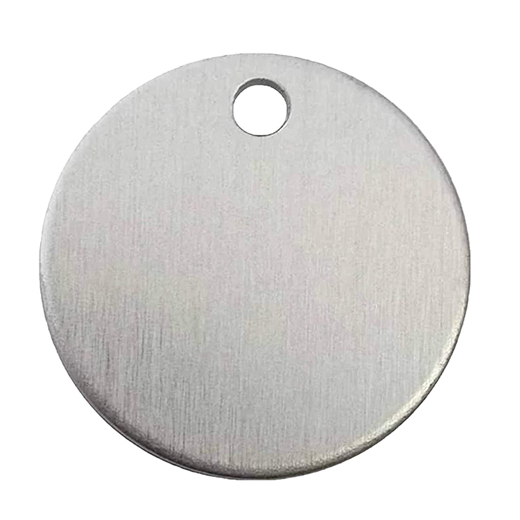 Stainless Steel Wholesale Jewelry Findings Stamping Blanks Round Disc Tags Brass Stamping Blanks
