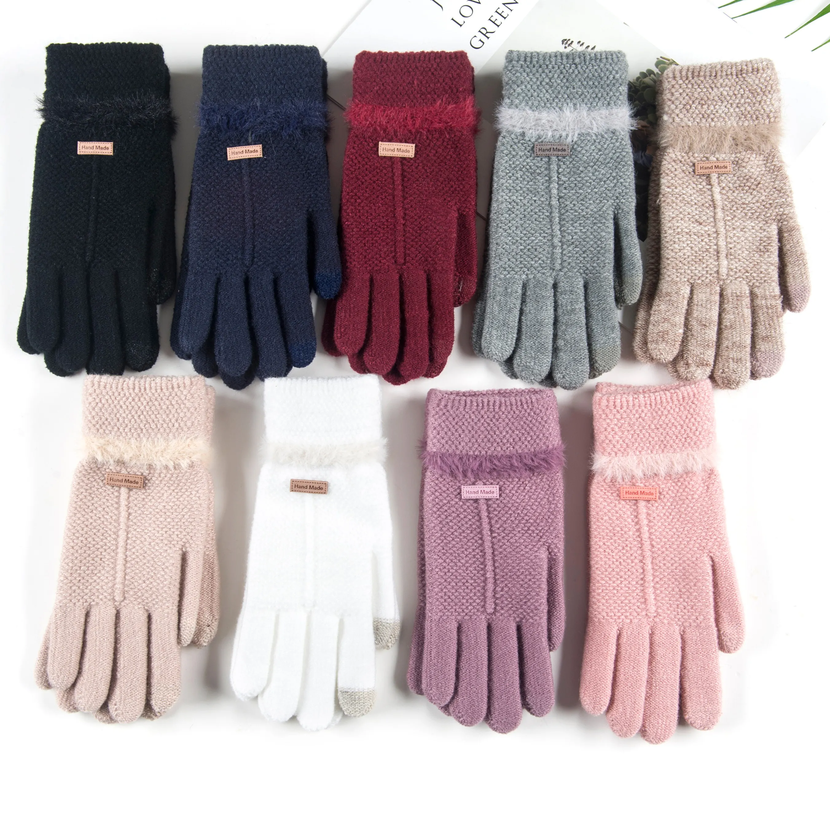 Factory Direct Selling Oekotex Certified Touch Smart Hand acrylic winter gloves   mittens With Long Life