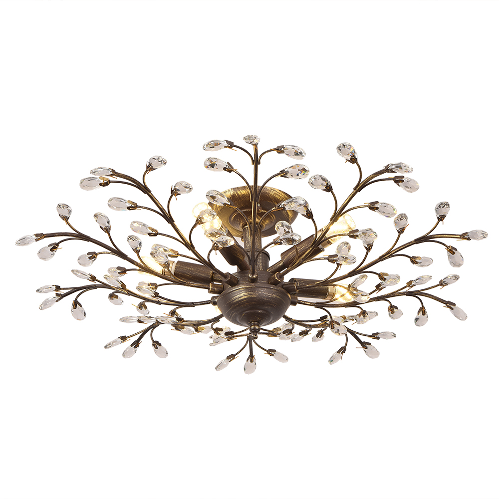 Masivel Modern crystal chandelier luxury decoration villa hotel bedroom chandelier ceiling indoor lighting led chandelier