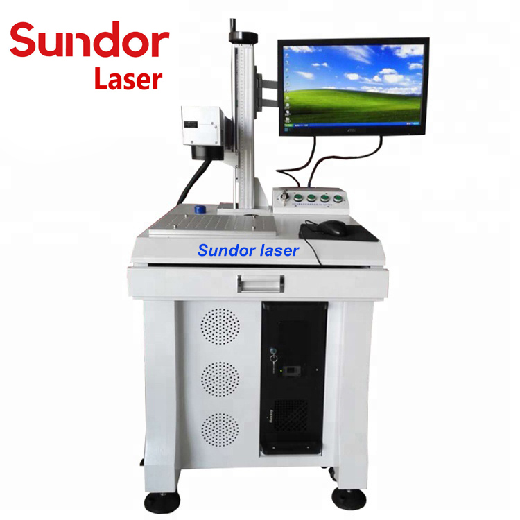 Dynamic Raycus Source Desktop 20w 30w 50w Fiber Laser Marking Machine For Metal