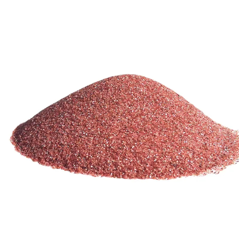 30 60 80 Pink Sea Garnet Grit Sandblasting Abrasive Used For Waterjet Cutting Machine Marble Cutting