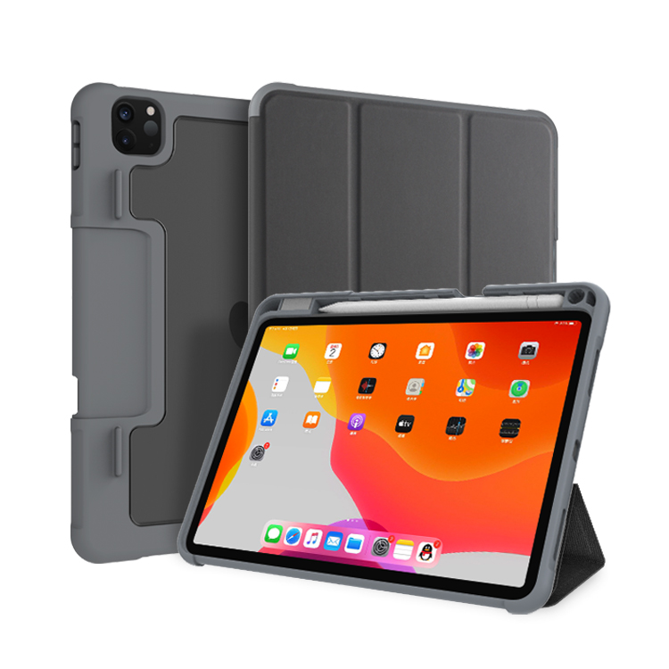 Новейший сверхпрочный чехол для iPad 10,2 дюйма, Ультратонкий чехол для планшета из искусственной кожи