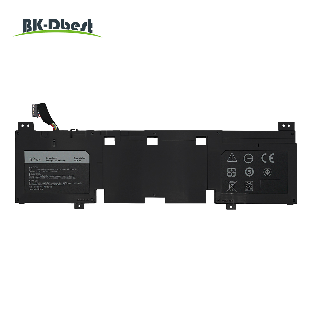 N1WM4 laptop battery For Dell Alienware 13 R2 13.3" 2VMGK 62wh 15.2V