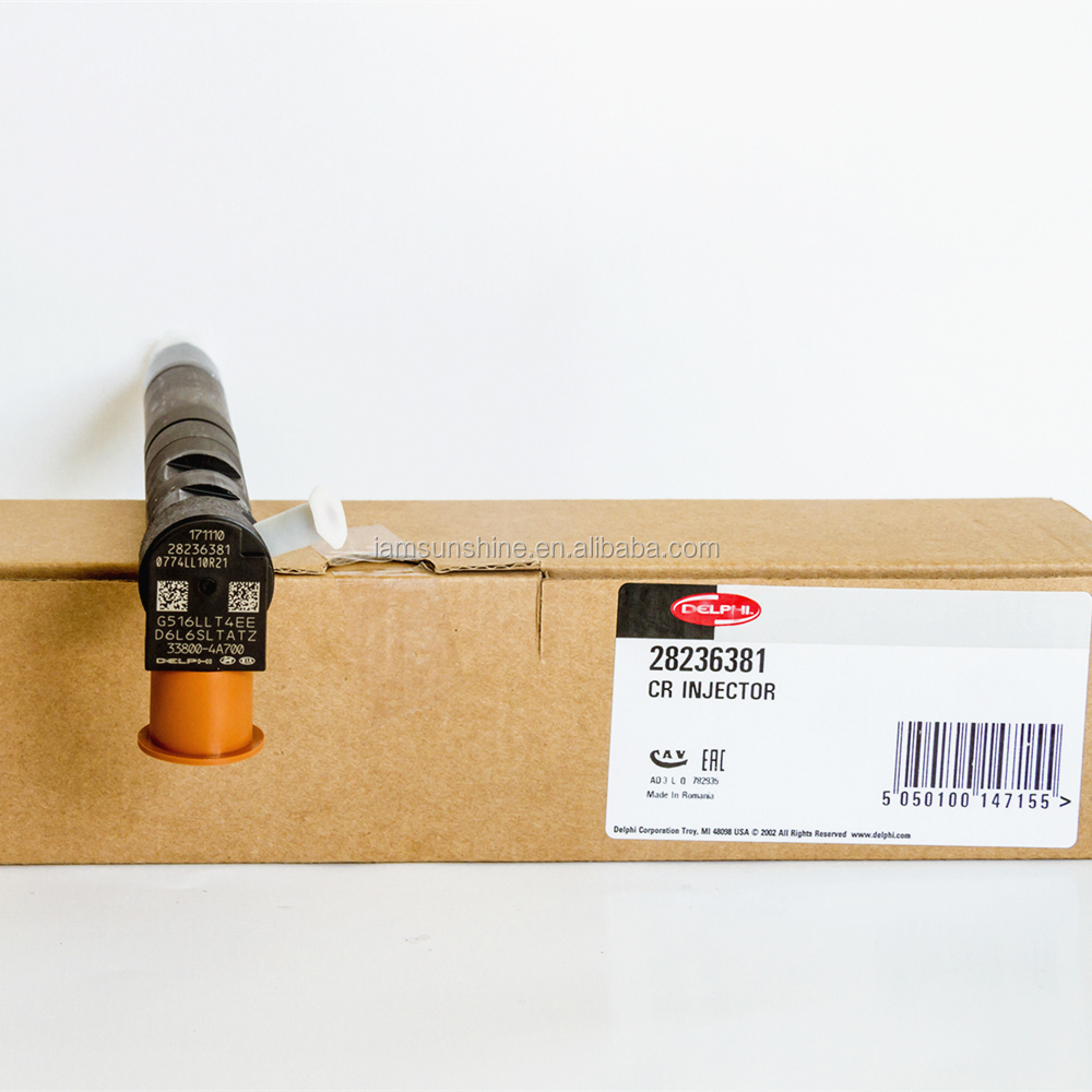 Оригинальный common rail Инжектор 33800-4A700 для дизельного инжектора 28236381,338004A700