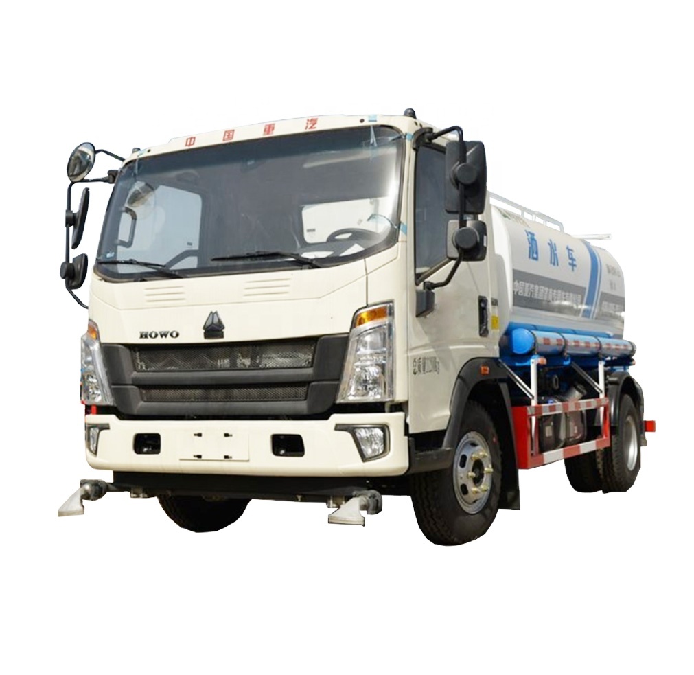 Sinotruk 266PS 10CBM Water Tanker sprinkler watering carts Pavement cleaning garden sprinkler tank truck sale