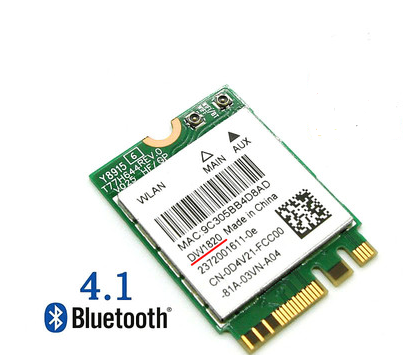 Беспроводная Wi-Fi карта DW1820 лучше, чем BCM94352Z
