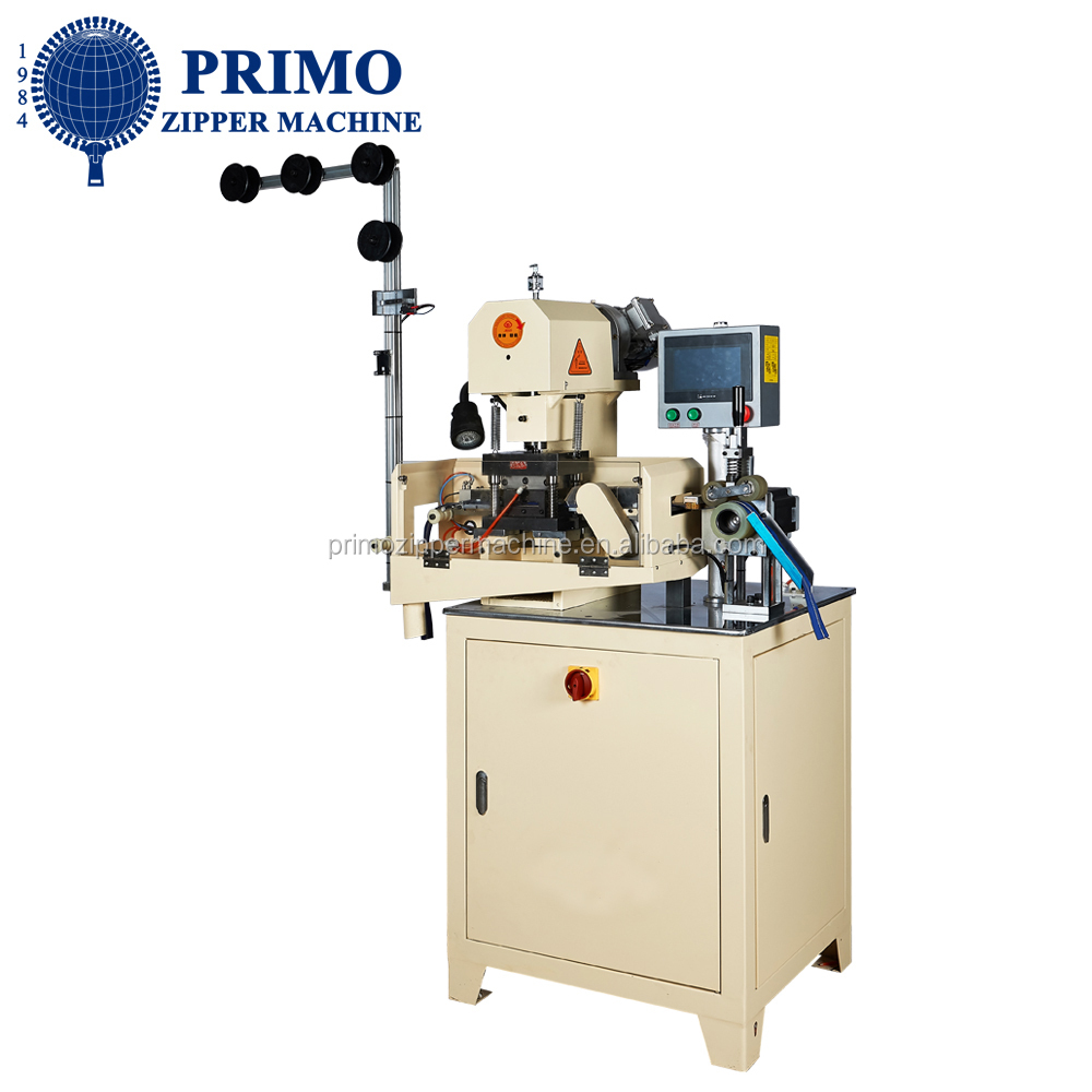 zipper injection machine Auto Plastic Zipper Gapping & Stripping machine for plastic zipper making