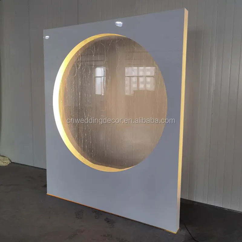 Large custom bubble screen decoration background acrylic wall partition for living room