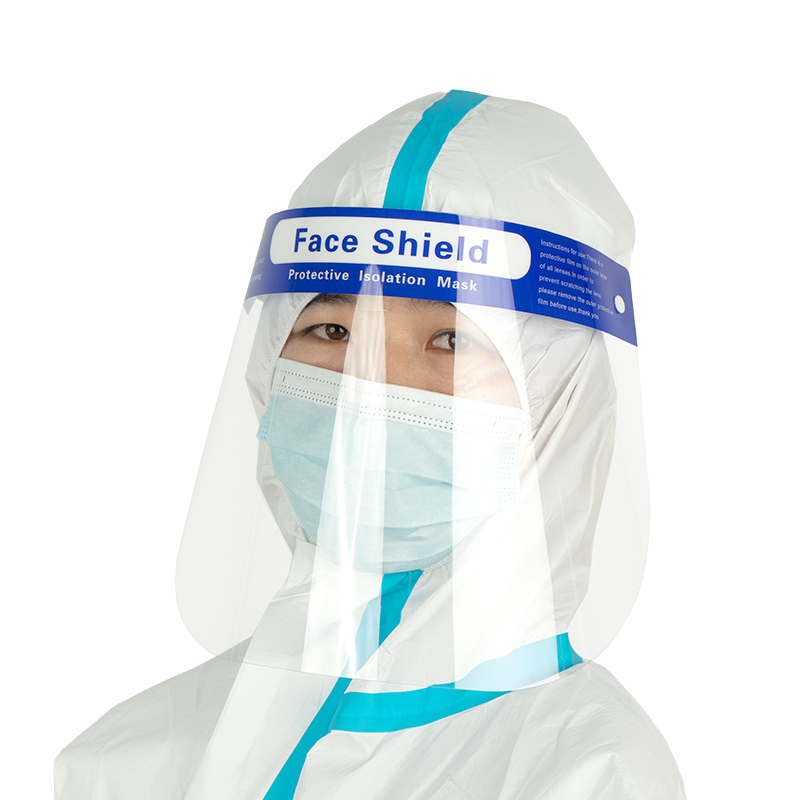 anti UV faceshield plastic clear bubble faceshield uv proof