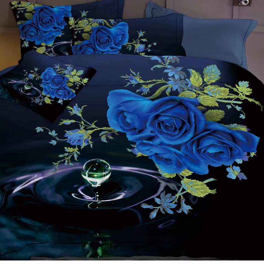 china textiles fabric microfiber brushed 3D printed bed sheet fabric abaya fabric wholesale dubai