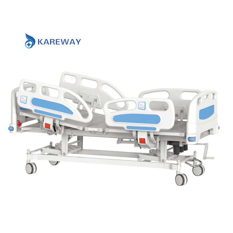 D307pz1three Function Height Adjustable Icu Bed 3-function Electric And Manual 3 Crank Hospital Bed Patient Bed