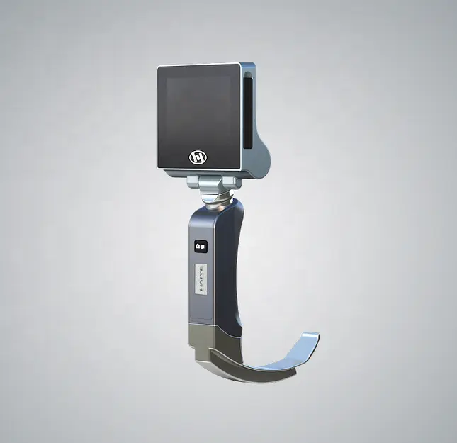 70&90 Degree Clinical Intubation Reusable Video Laryngoscope With Different Sizes Of Blades