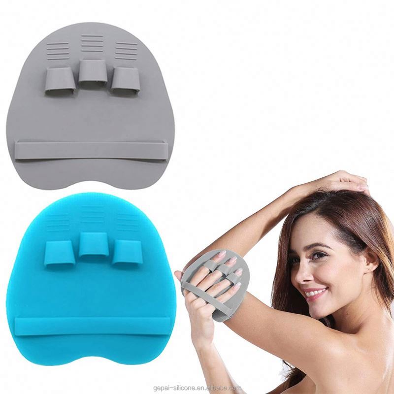 Factory Direct Supply Amazon Best-Selling Ultra Soft Silicone Bath Brush Silicone Bath Brush For Pets Bath Back Silicone Brush