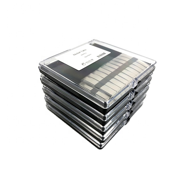 Pouch Cell Battery Tab Single Piece Aluminum and Nickel Plated Cu tabs for Battery Making Raw Materials