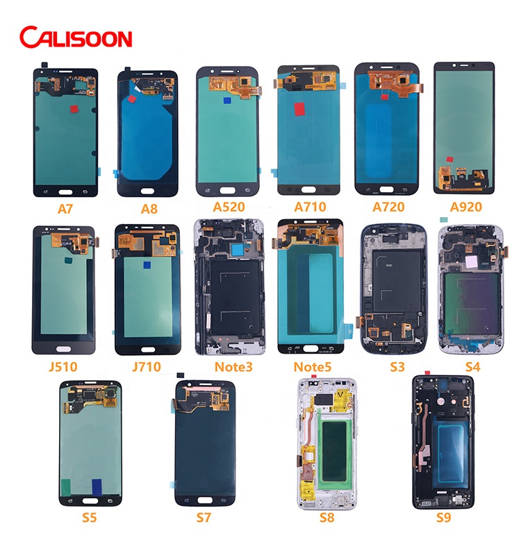 CALISOON оптовая продажа OEM для Samsung Galaxy S9 сенсорный экран ЖК-дисплей для samsung ЖК-экран для samsung s9 s8 s7 s6 s5 edge ЖК-дисплей