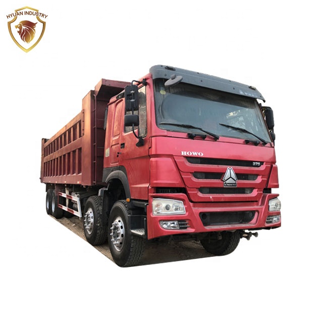 Sinotruk HOWO 8x4 колеса 12 Heavy Duty самосвал б/у самосвал