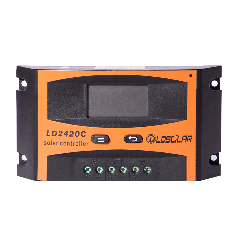 LDSOLAR LD series pwm solar charge controller 10a 12 24V for DC solar system