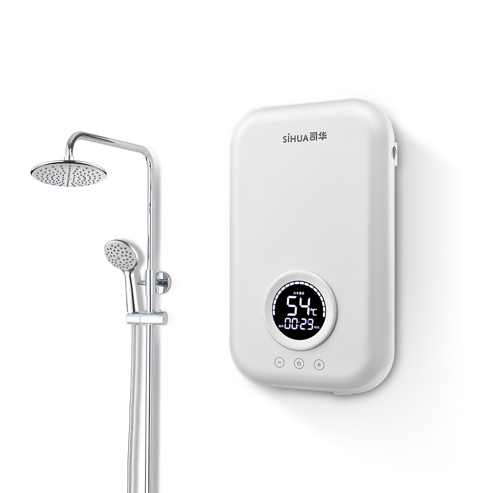 SiHUA portable indoor shower bathroom electric instant hot water heater tankless water heater for house
