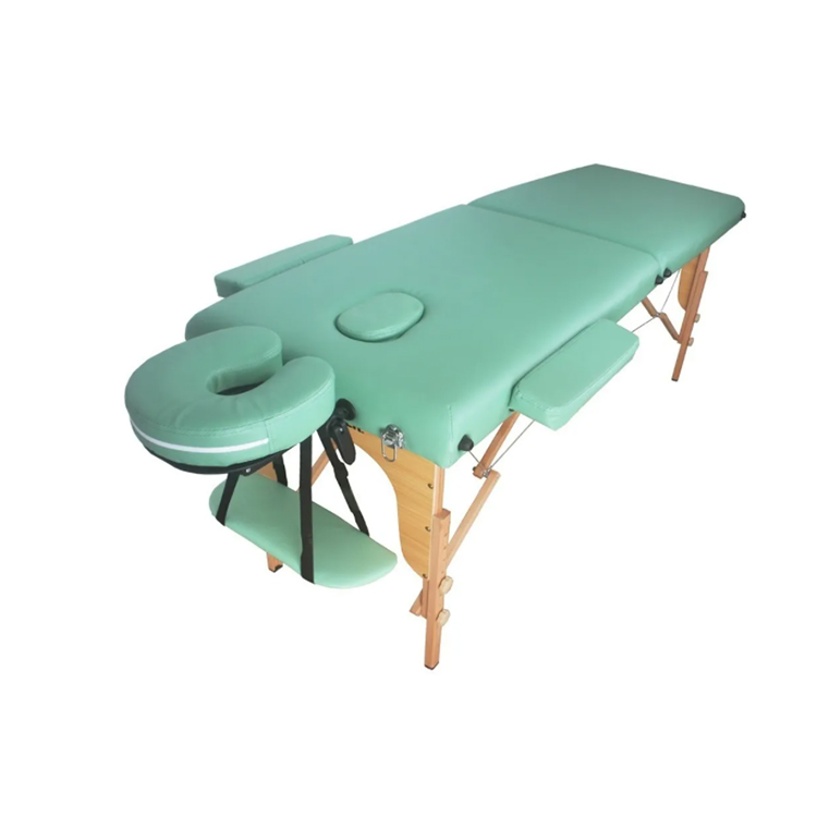 Portable Folding Wood Master Massage Table With Round Corner