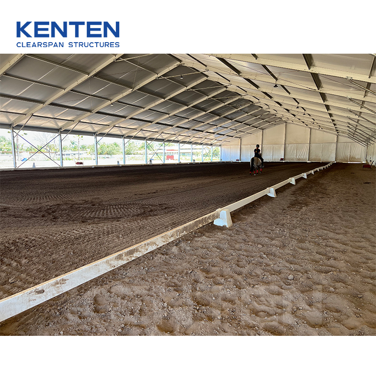 KENTEN animal horse cattle shelter riding arena cover industrial farming animals exhibition stables tent covered field for horse