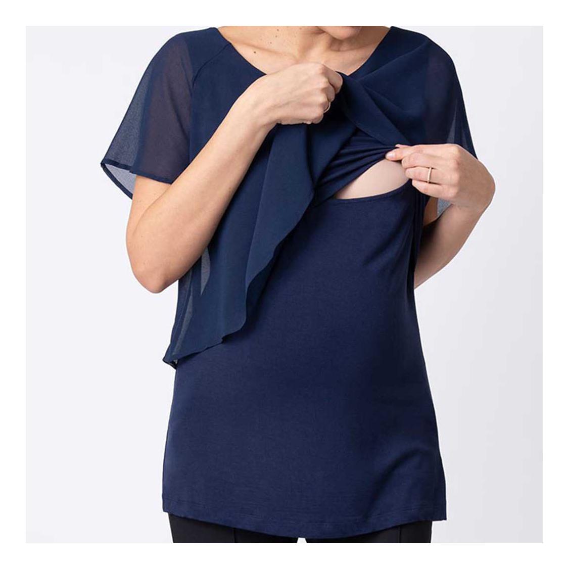 Amazon 2020 New Women's Beach Dresses And Tops Top Quality Women's Pregnant Crop Top Tee