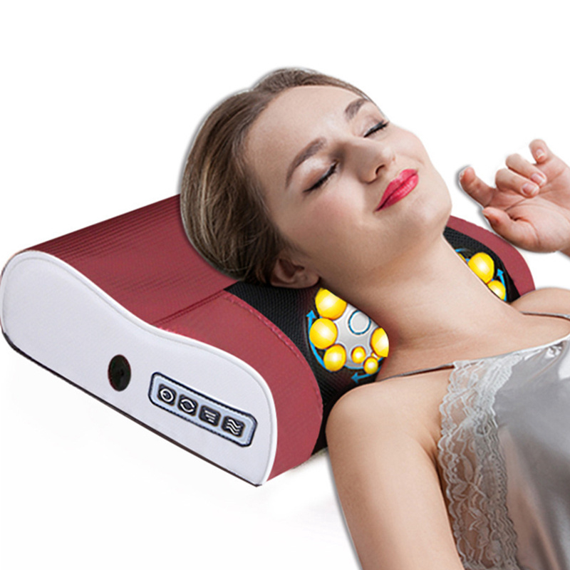 High quality electric kneading massage pillow massager electrical shiatsu