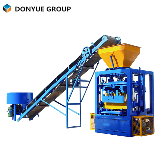 Hot selling semi automatic concrete brick machine qt4-26