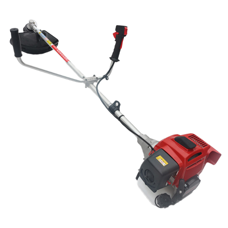 Горячая Распродажа! Мощный кусторез 2.6HP 52cc 2-х тактный в фермерских хозяйствах, немецкий плеча машина по измельчению травы триммер линии