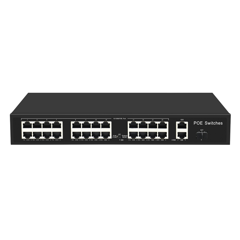 Поо 4 8 16 24 32 48 портов гигабитная сеть видеонаблюдения Ethernet PoE коммутатор 48 в 10/100/1000 м для IP-камеры Hikvision