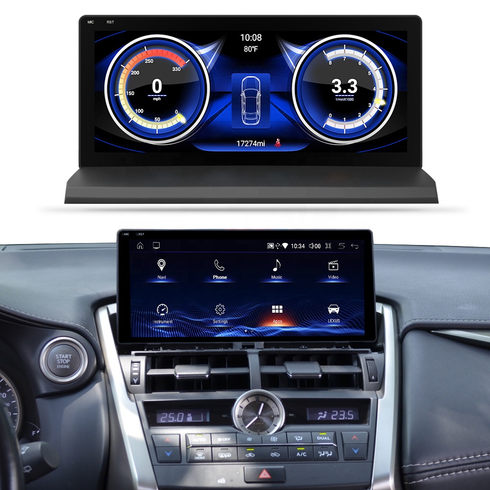 YZG Новый 4 + 64 ГБ 10,25 ''автомобильный игровой экран GPS-навигация Android головное устройство для Lexus NX 200t 300 h 300 h F Sport 2014 2015 2017 2016