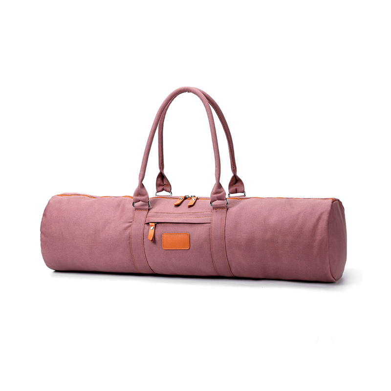 Custom Logo Factory High Quality Washable Canvas Fitness Bag Workout Yoga Mat Bag for women