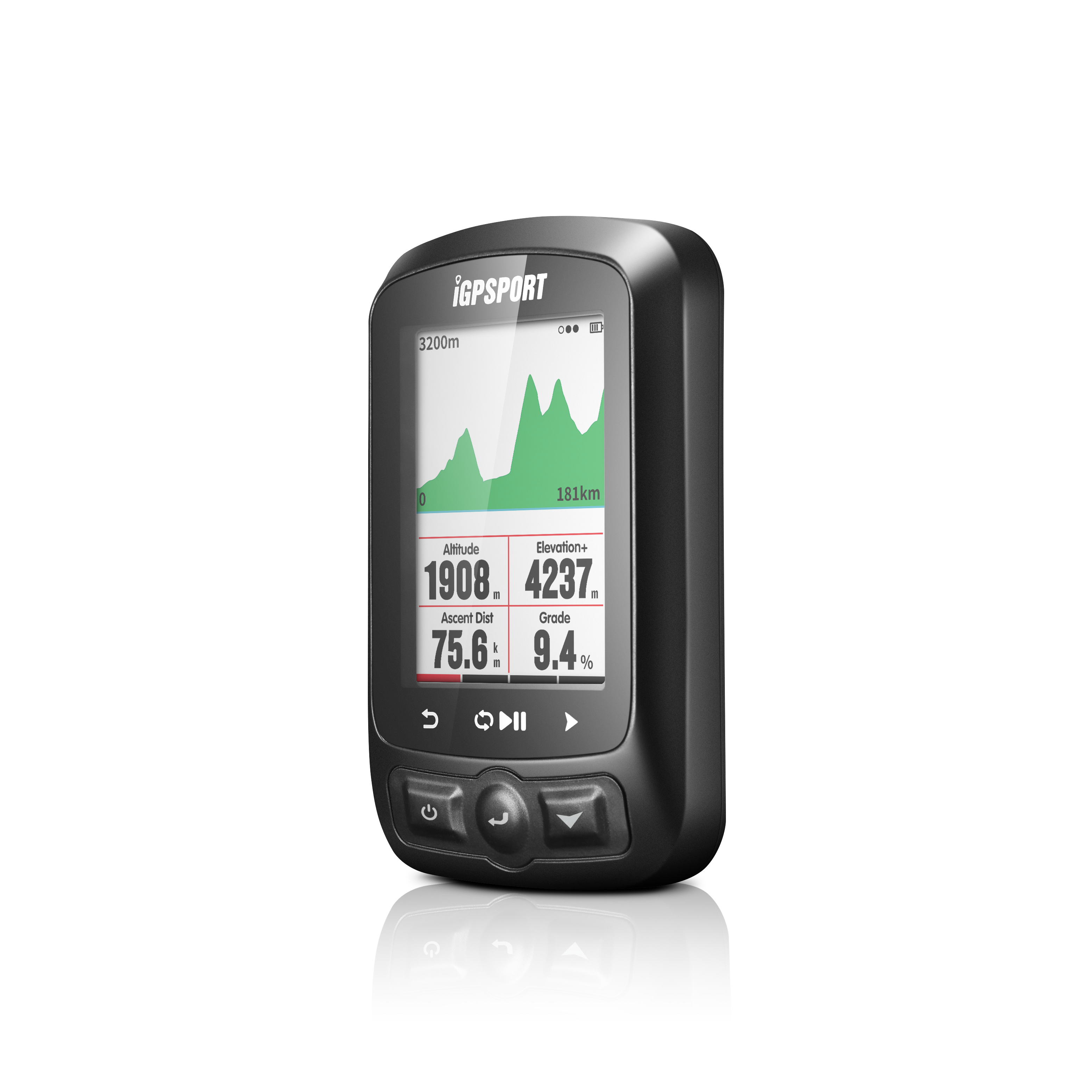 OEM/ODM дизайн iGS618 GPS велосипедный компьютер поддерживает датчик скорости и частоты вращения педалей