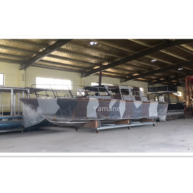 New Model 14m T Aluminum Patrol Pilot Speed Boat