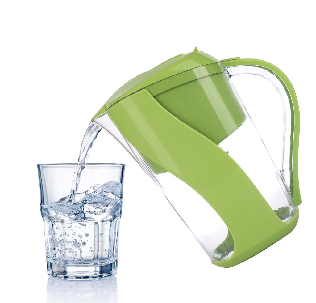 BPA Free Alkaline Plastic Water Pitcher with 1 Standard Filter 3.5 L Water Filter Pitchers with Electric Timer