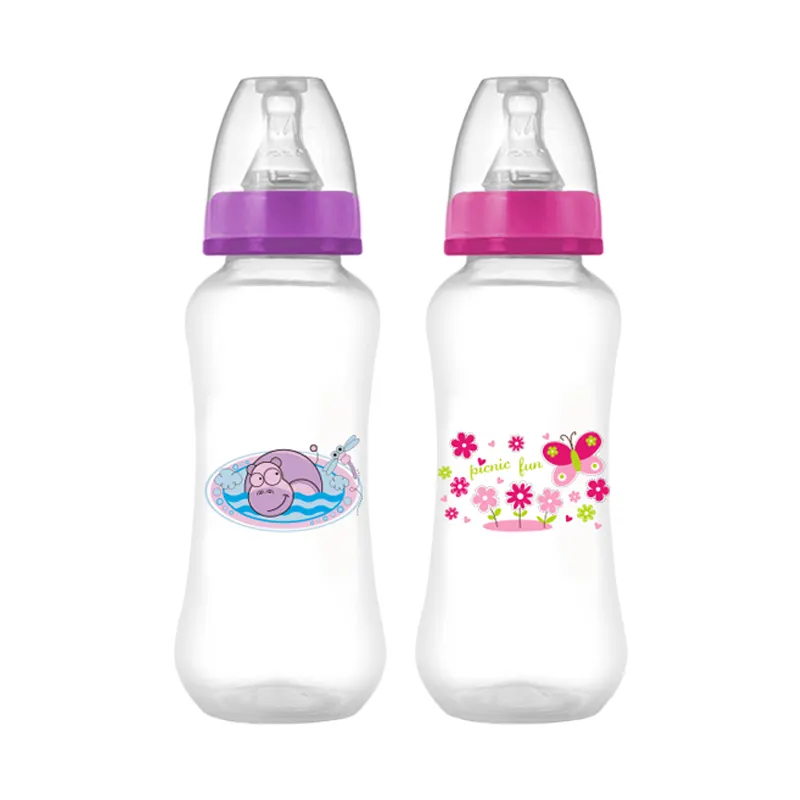 Baby Milk Bottle Wholesale BPA Free Baby Product Plastic Baby Feeding Milk Bottles