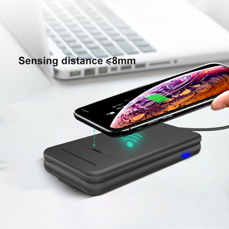 Модная лучшая зарядная станция для телефона Подставка для телефона airpod qi сертифицированная универсальная Быстрая зарядка 3 в 1 Беспроводное зарядное устройство