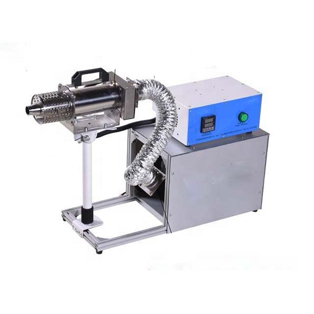 Desktop heat gun constant temperature wind PV PE pipe heat shrinkable pipe machine