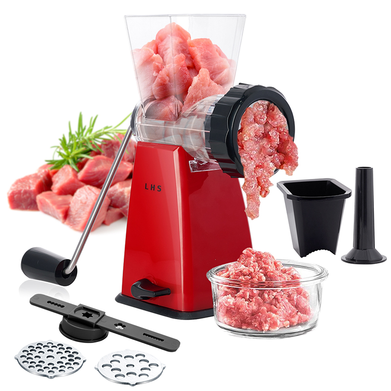 Оптовая продажа, кухонная мини-мясорубка для домашнего использования, измельчитель, кухонные аксессуары, ручная мясорубка
