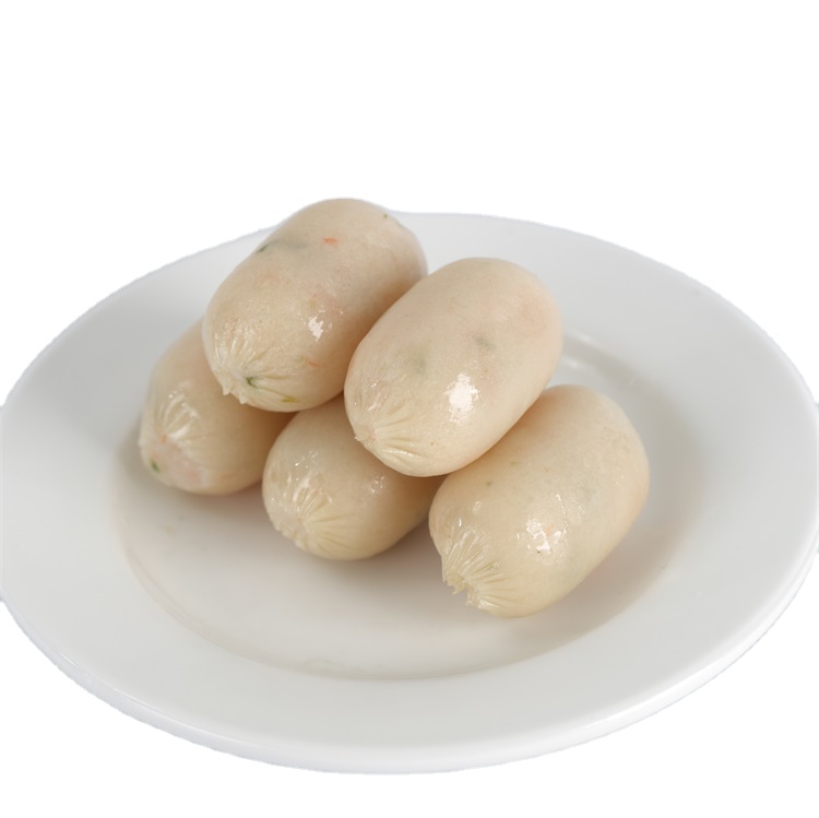 Лучшая цена замороженная сосиска из морепродуктов r surimi для жаркого горшка meatsnack